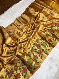 B13022 Soft Katan Silk Saree