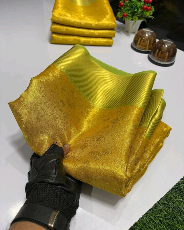 B13024 Soft Katan Silk Saree