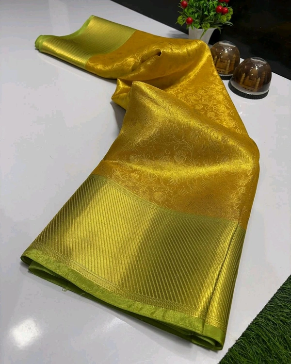 B13024 Soft Katan Silk Saree