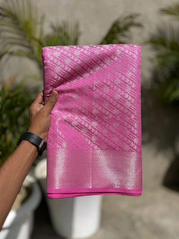 B04232 Celebrity Inspired Soft Katan Silk Saree