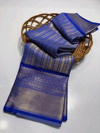 B11201 Semi Kanjivaram Silk Saree