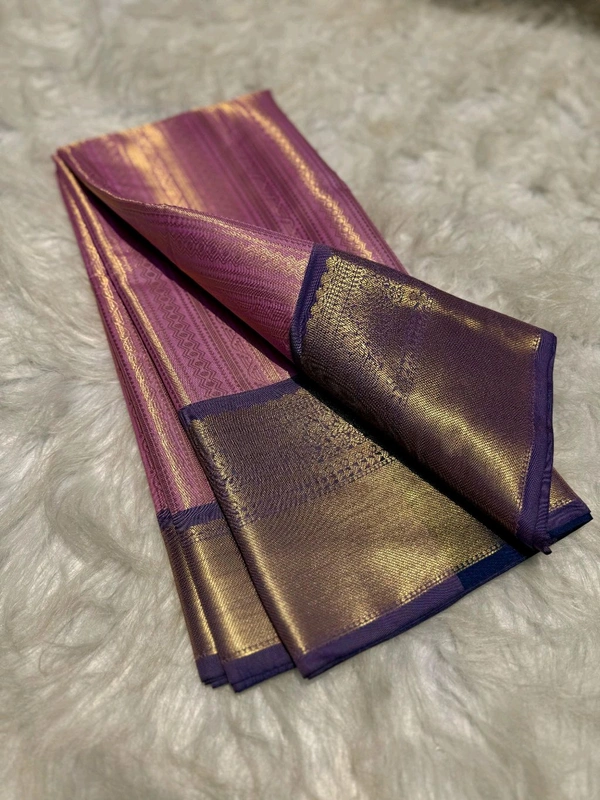 B17035 Semi Kanjivaram Silk Saree