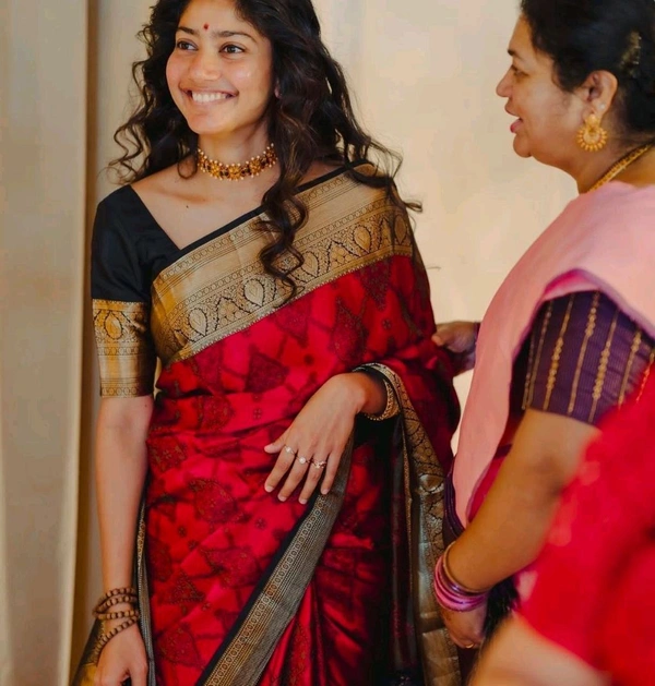 B10001 Sai Pallavi Mam Inspired Soft Katan Silk Saree