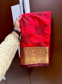 B10001 Sai Pallavi Mam Inspired Soft Katan Silk Saree