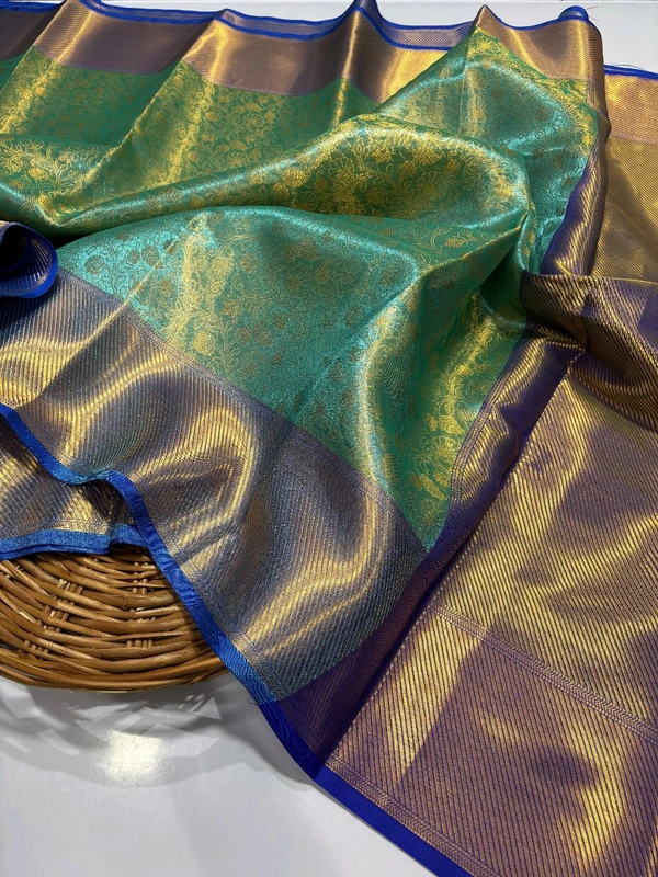 B11041 Celebrity Inspired Soft Katan Silk Saree