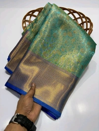 B11041 Celebrity Inspired Soft Katan Silk Saree