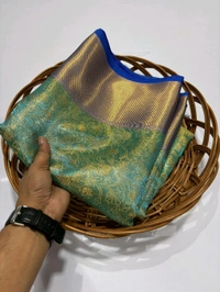 B11041 Celebrity Inspired Soft Katan Silk Saree