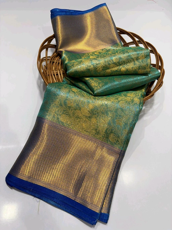 B11041 Celebrity Inspired Soft Katan Silk Saree