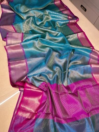 B91015 Semi Katan Soft Silk Saree