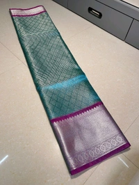 B91015 Semi Katan Soft Silk Saree