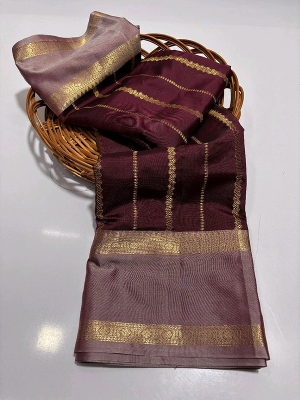 B11150 Soft Katan Silk Saree