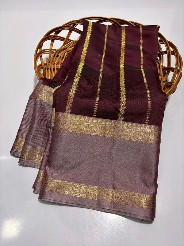 B11150 Soft Katan Silk Saree