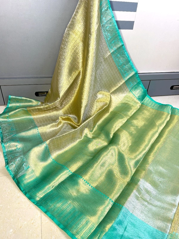 B91018 Kanjivaram Style Soft Katan Silk Saree