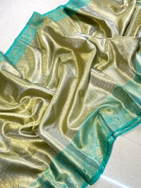 B91018 Kanjivaram Style Soft Katan Silk Saree