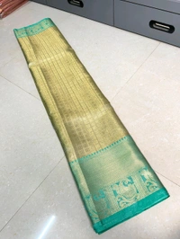 B91018 Kanjivaram Style Soft Katan Silk Saree