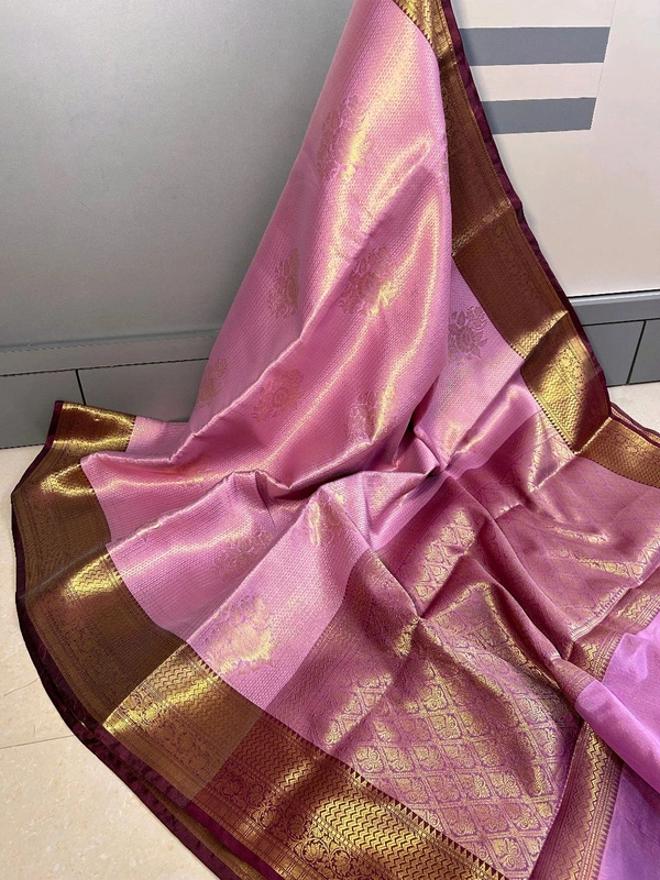 B91035 Semi Soft Katan Kanjivaram Silk Saree