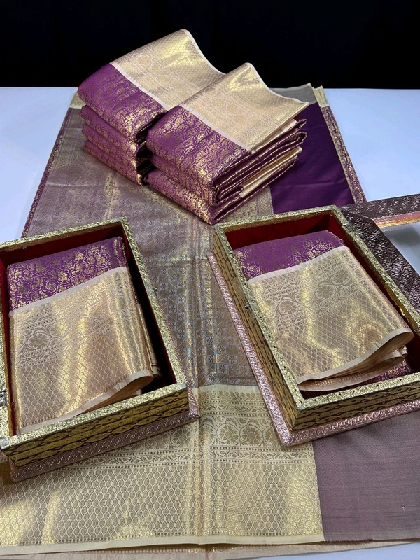 B06304 Soft Semi Kanchi Silk Saree - Megenda