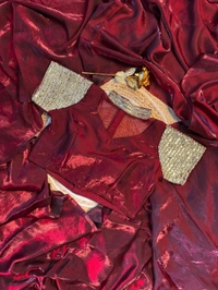 W06032 Bollywood Hit Heavy Hand work space silk saree ✨ - 38