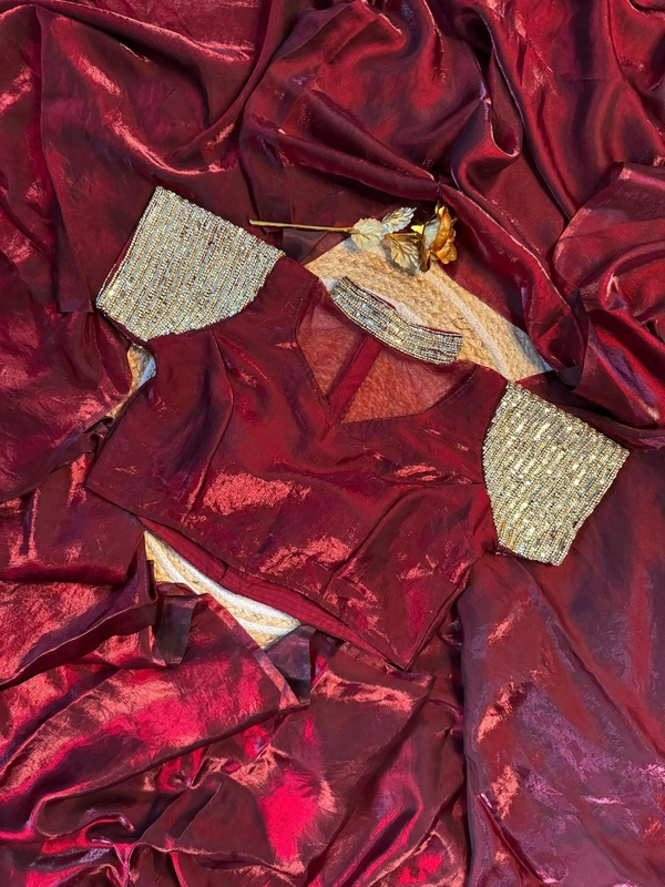 W06032 Bollywood Hit Heavy Hand work space silk saree ✨ - 40