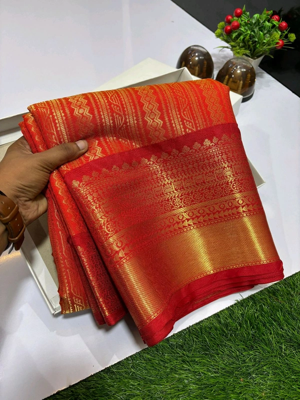 B11056 Premium Soft Katan Silk Saree