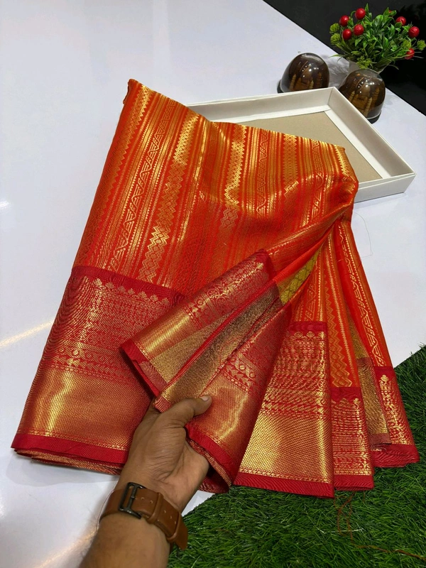 B11056 Premium Soft Katan Silk Saree