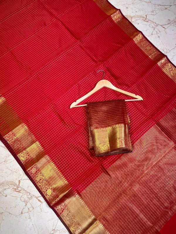 B13106 Soft Katan Silk Saree
