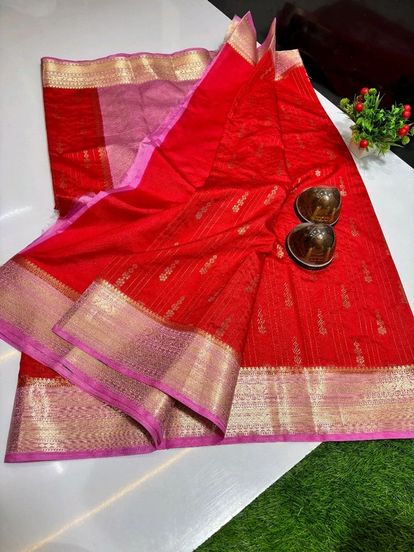 B11045 Premium Chiniya Soft Silk Saree