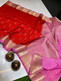 B11045 Premium Chiniya Soft Silk Saree