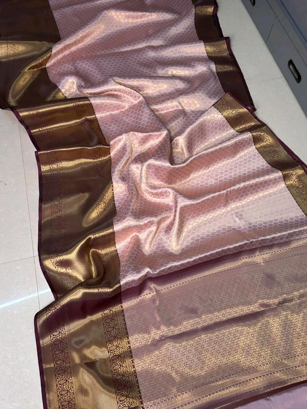 B91011 Kanjivaram Soft Katan Silk Saree 