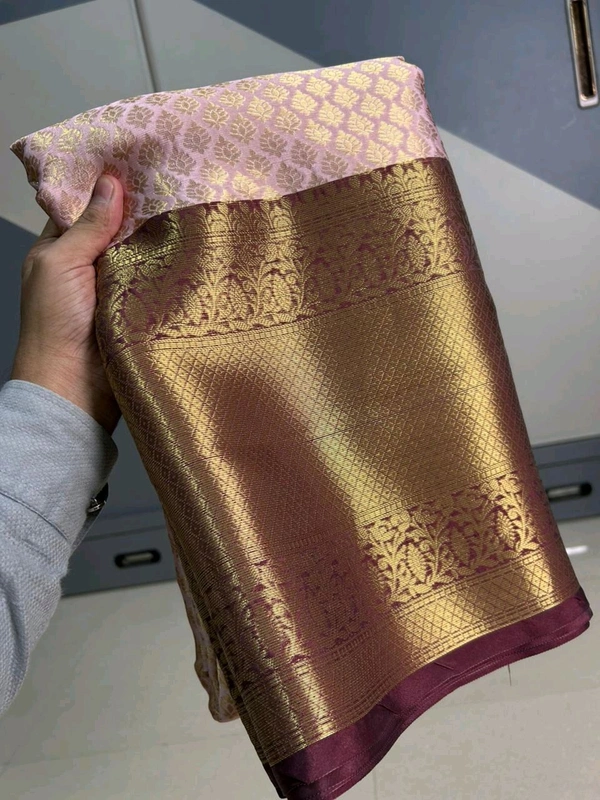 B91011 Kanjivaram Soft Katan Silk Saree 