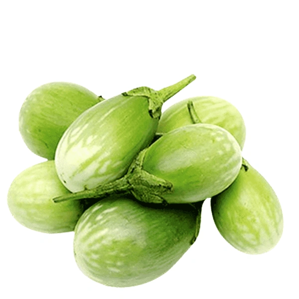 Green brinjal / हरा बैंगन - 200- 250g