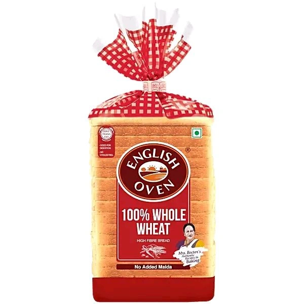 English Oven Whole Wheat Bread - 400 gm