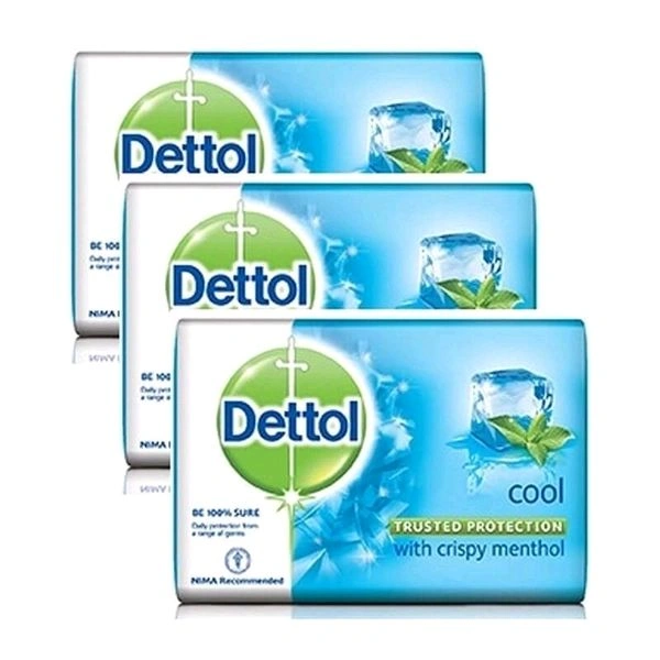 Dettol Cool Soap 3x125g