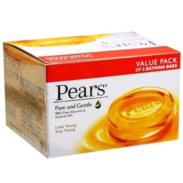 Pears Pure & Gentle 3x125g