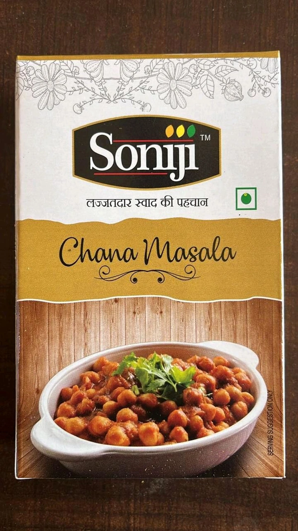 Soniji Chana Masala Powder - 100 gm