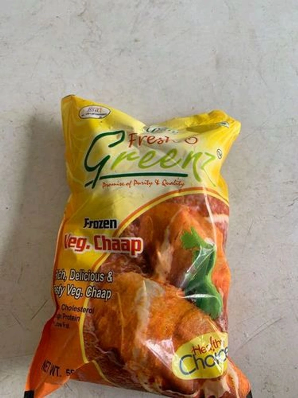 Frozen Veg Soya Chaap Packet Healthy Choice - 500 gm