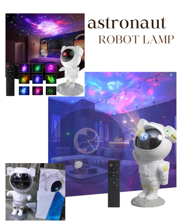 astronaut ROBOT LAMP - 1 pcs