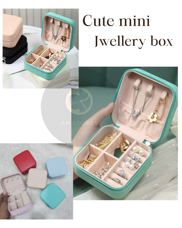 Cute mini Jwellery box - 1 pcs