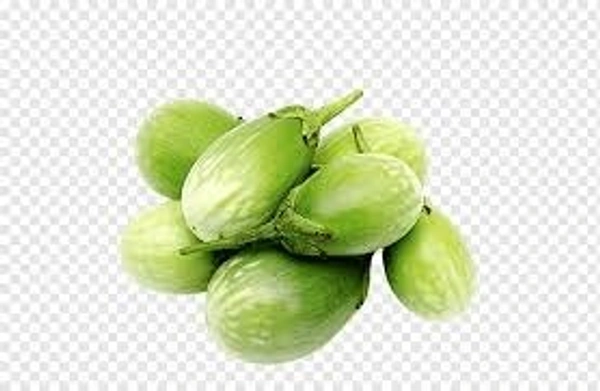 Green brinjal / हरा बैंगन - 500 gm