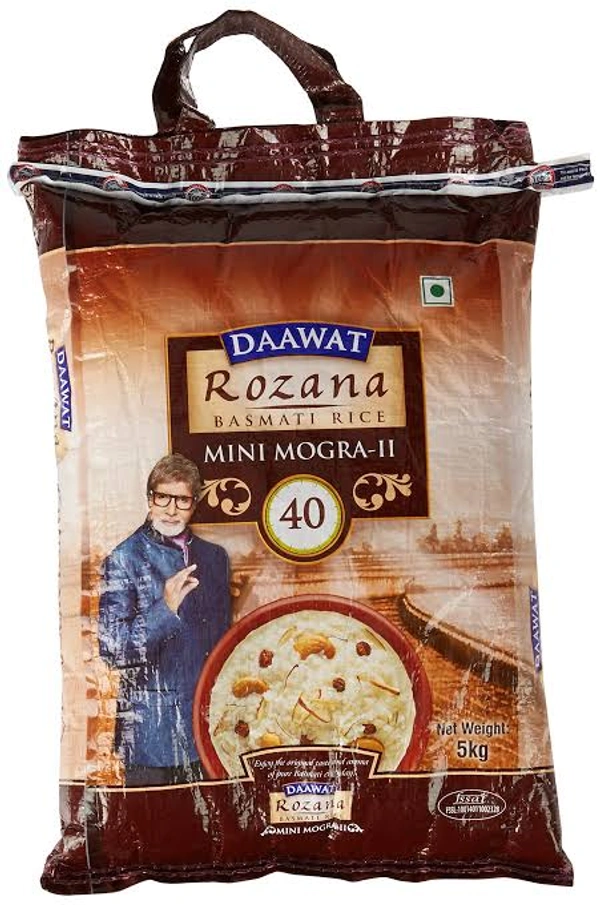 Daawat rozana mini mogra 40 no. - 5kg