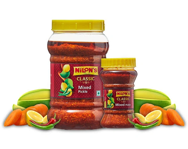 Nilons classic mixed pickle - 250 gm