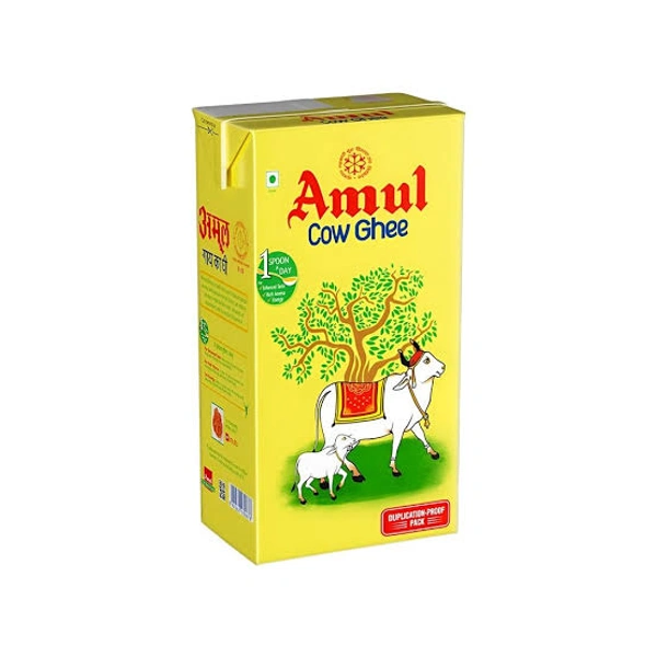 Amul cow ghee - 1 Ltr, 500ml