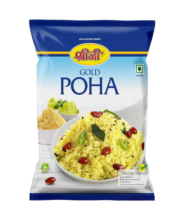Shreeji Gold Poha 1kg - 1kg