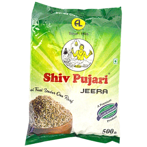 SHIV PUJARI Jeera - Whole 500g - 500g
