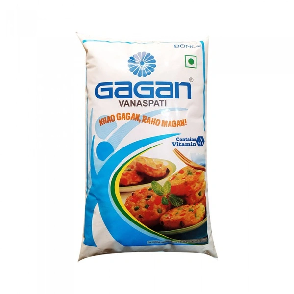 Gagan Vanaspati Pouch 1 litre - 1 litre