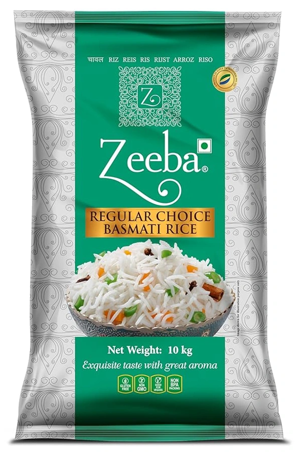 Zeeba Regular Choice Basmati Rice - 5 kg