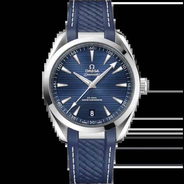 OMEGA AQUA TERRA 150M - Blue Ribbon