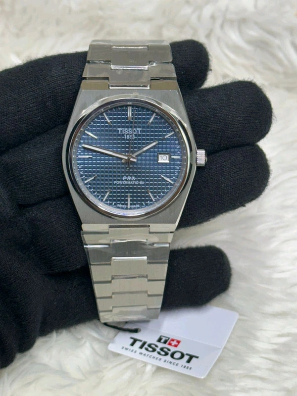 TISSOT PRX POWERMATIC - Navy Blue