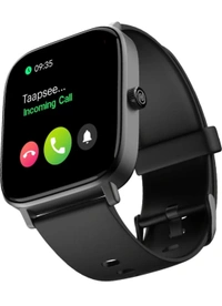 Noise Colorfit Icon 2 1.8" Display with Bluetooth Calling, Al Voice Assistant Smartwatch (Black Strap, Regular) - Gray, Free