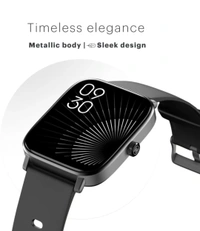 Noise Colorfit Icon 2 1.8" Display with Bluetooth Calling, Al Voice Assistant Smartwatch (Black Strap, Regular) - Gray, Free